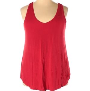 Merona Red Tunic Tank Top